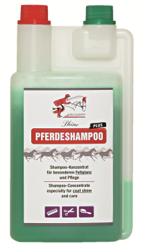 Schopf Shine Pferdeshampoo Plus 1000 ml Dosierflasche